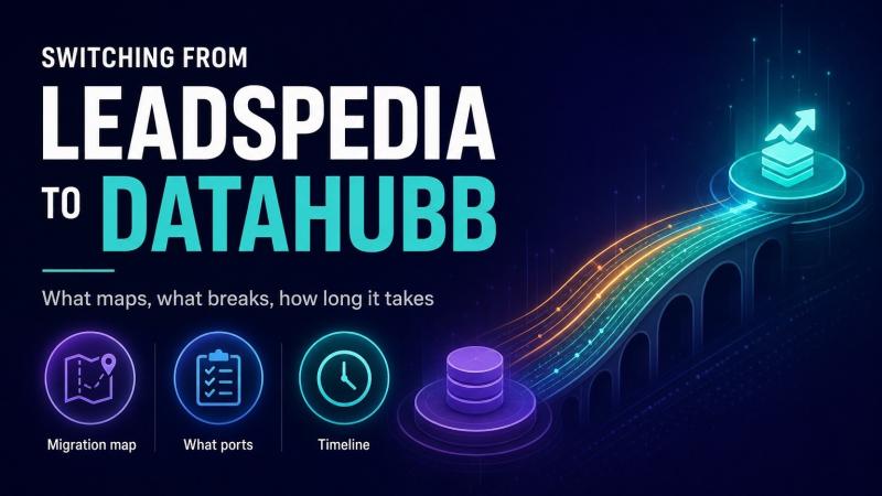 Switching from LeadsPedia to Datahubb: What Maps, What Breaks, How Long It Takes